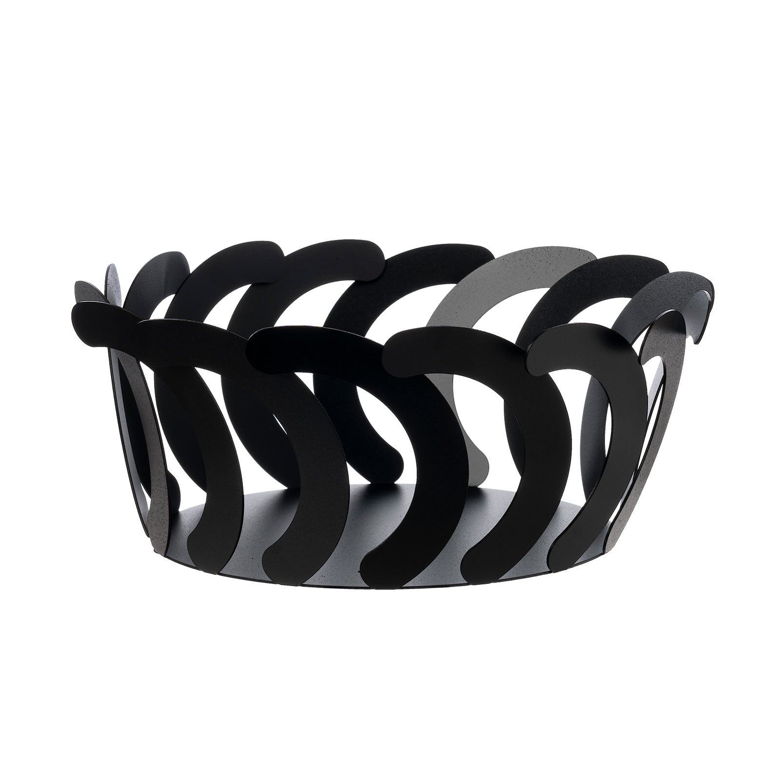 centro tavola piccolo mambo Nero in Ferro 21cm,10,5hcm