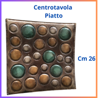 Centrotavola in ceramica moderno antico piatto etnico vintage idee regalo casa arredamento