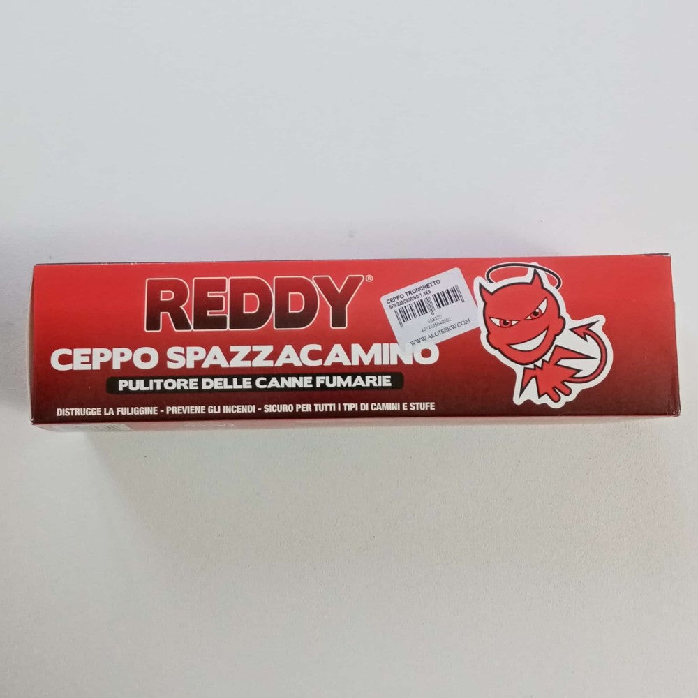 Ceppo tronchetto legno spazzacamino puliscicamino stufa da 1,0kg circa