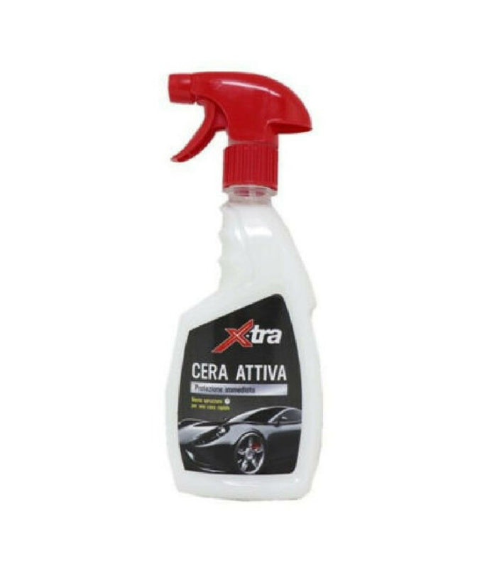 Cera Attiva Spray Protezione Immediata Lucida Protegge Carrozzeria Auto 500 Ml         