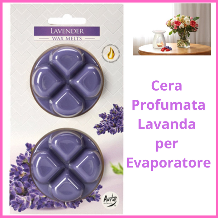 Cera lavanda per diffusori aromi oli evaporatore ambiente bruciatore candela olio candele arredamento casa