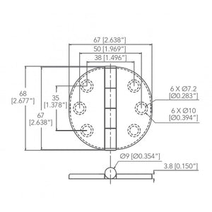 CERNIERA INOX 316 CON COPERTURA