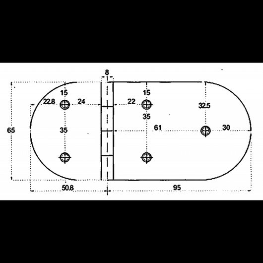 CERNIERA INOX CON PRIGIONIERI