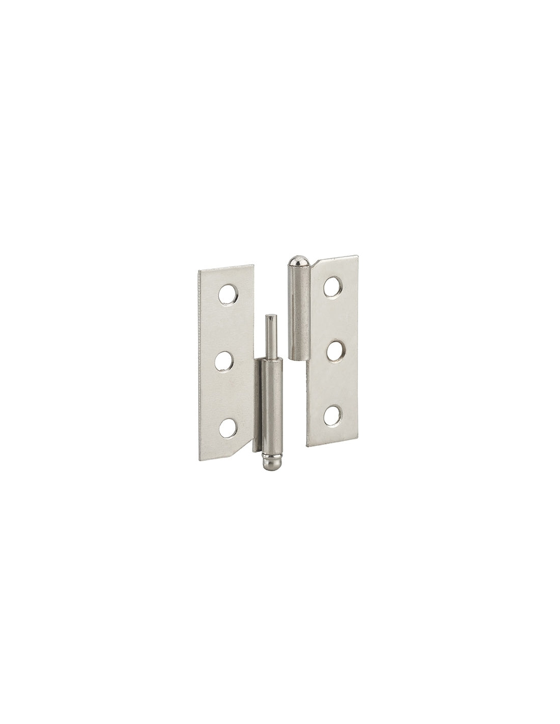 Cerniera per porta sinistra, 50x40mm, acciaio nichelato - THIRARD