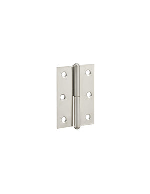 Cerniera per porta destra, 60x40mm, acciaio nichelato - THIRARD