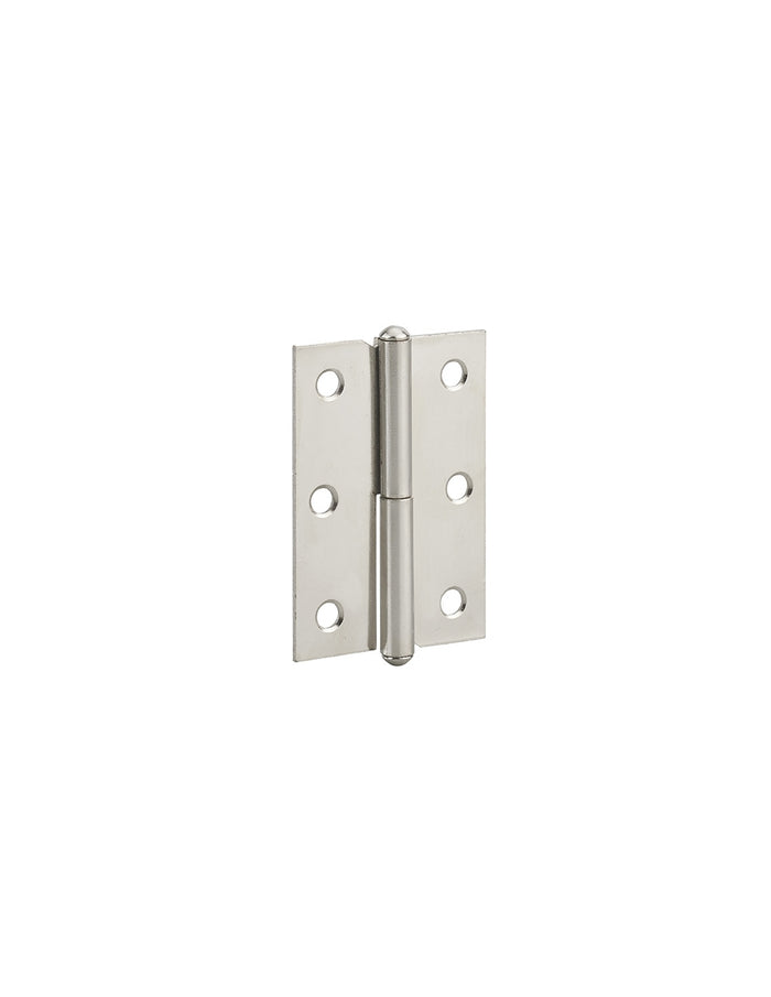 Cerniera per porta destra, 60x40mm, acciaio nichelato - THIRARD