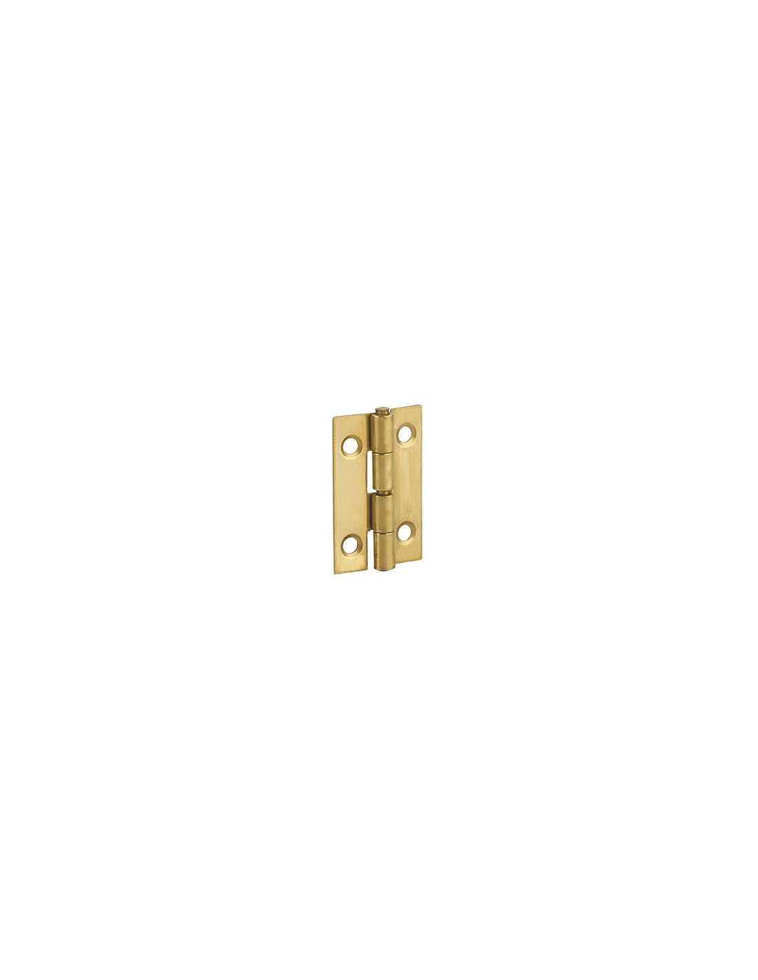 Cerniera per porte, 30x19mm, ottone