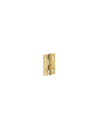 Cerniera per porte, 30x19mm, ottone