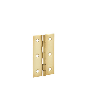 Cerniera per porte, 70x40mm, ottone