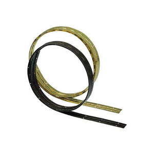 Cerniere acciaio a Metraggio Ottonate Metri 2 Mm. 32X0,7