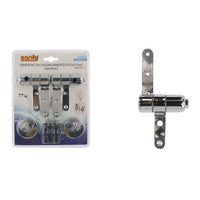 Trade Shop - Cerniere Per Wc Supporti Copriwater Universali Con Chiusura Soft Ammortizzata 79573         