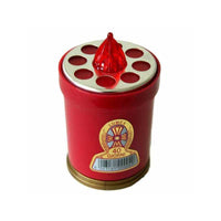 Cero Votivo Lumi Batteria Gg 40 Basic Rosso Ater