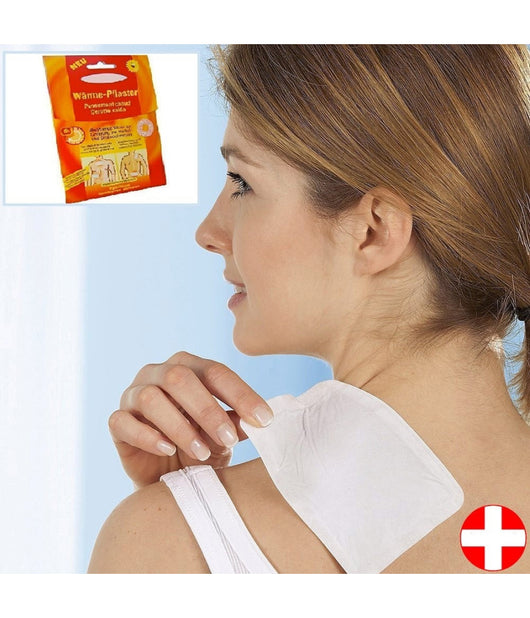 Cerotto Terapeutico Effetto Calore Tenuta Fino 8 Ore Dolori Distorsioni 13x9,5cm         