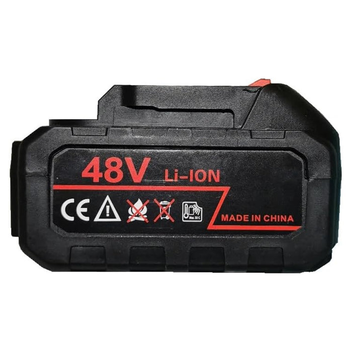 Trade Shop - Cesoia Elettrica Forbice 2 Batterie Da 48v Trincia Rami Professionale Senza Fili         