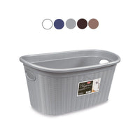 Cesta Elegance Grigio 38X58 H 28 Stefanpl