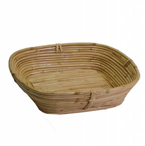 Cesta giunco naturale rettangolare cm31xh7x27