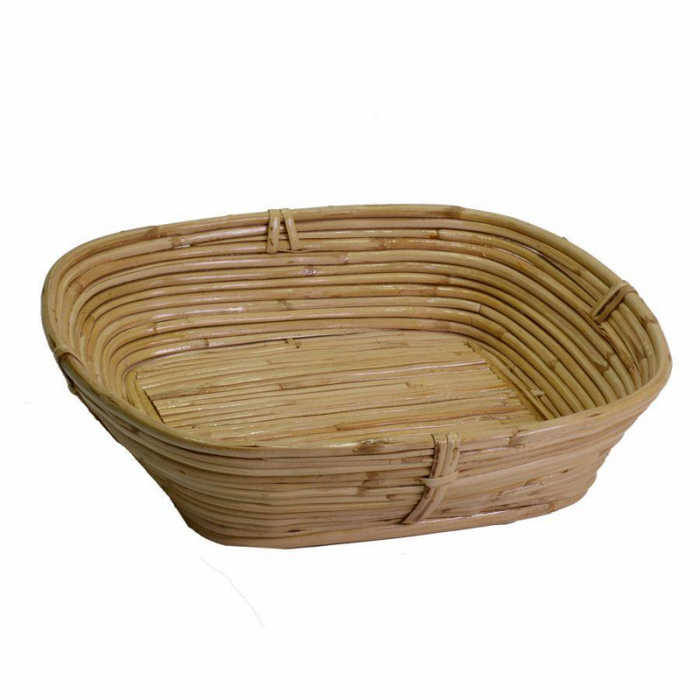 Cesta giunco naturale rettangolare cm 31xh7x27