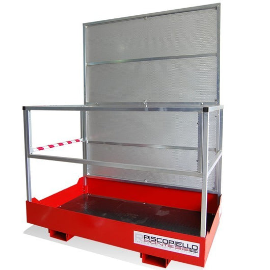 Cesta porta persone per carrelli elevatori mod. Tandem