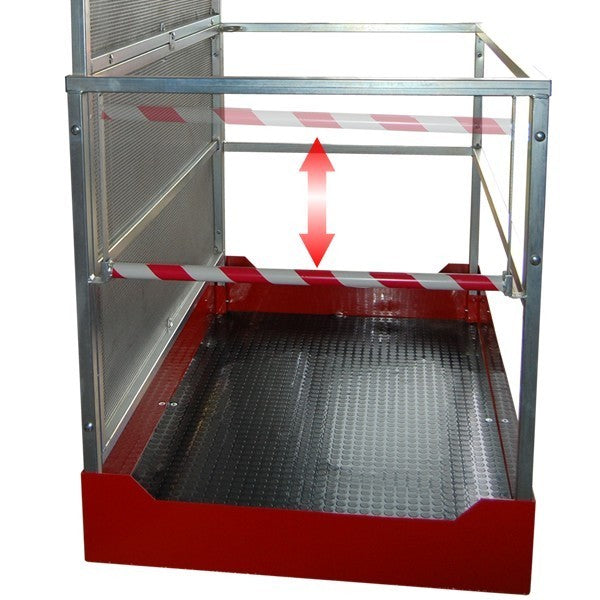 Cesta porta persone per carrelli elevatori mod. Tandem