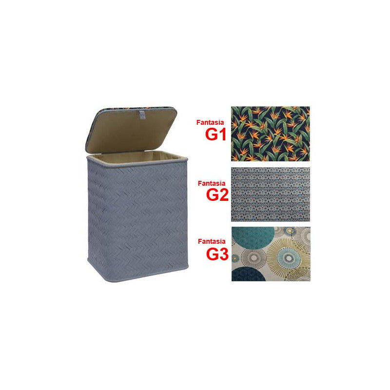 Cesta Portabiancheria 55 Litri Glicine G3