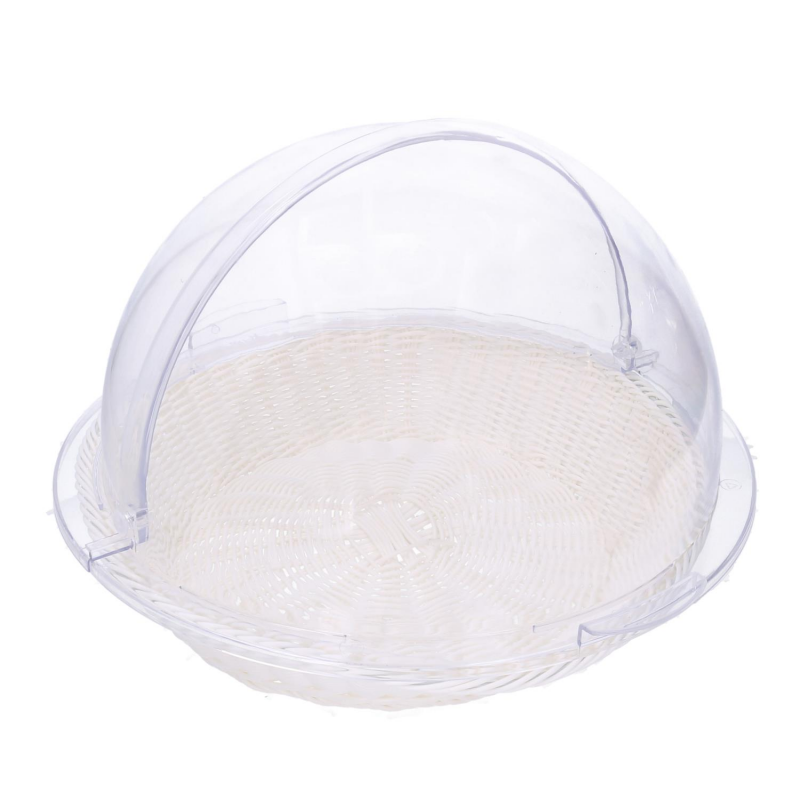 Cesta portapane con cupola tondo cm ø41,5h26