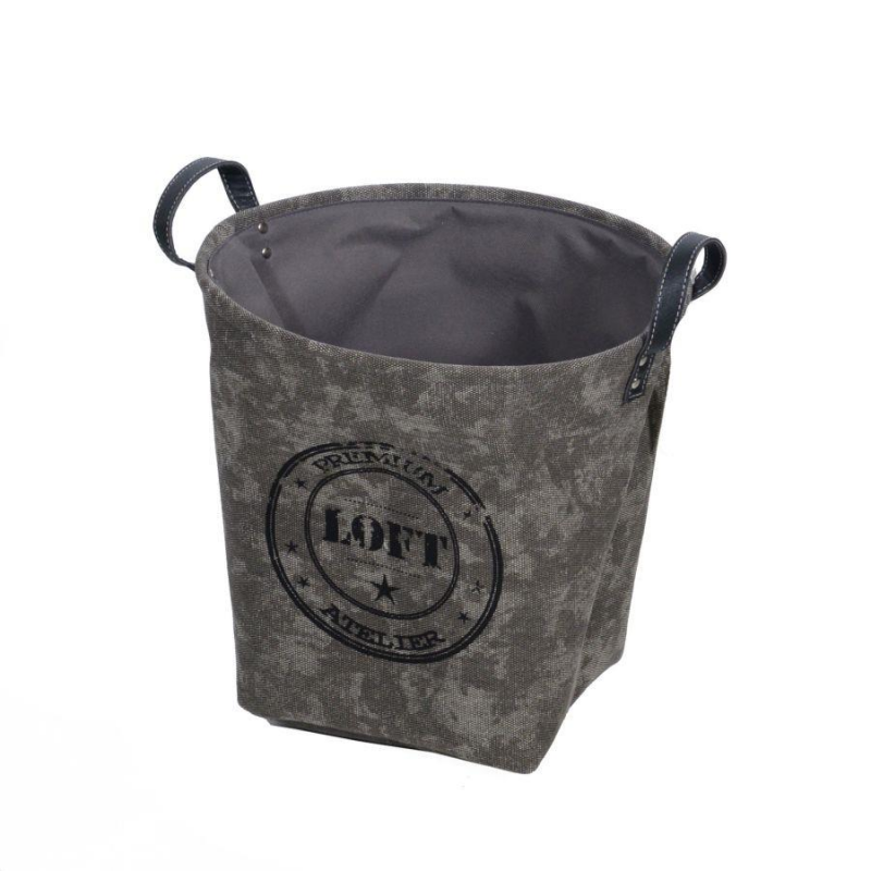 Cesta tessuto cm ø34xh33x34