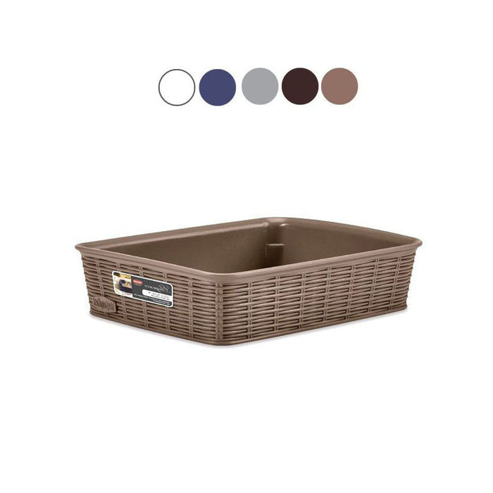 Cestino Elegance Grigio Cm 20X14 H 6 Stefanpl