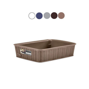 Cestino Elegance Moka Cm 20X14 H 6 Stefanpl