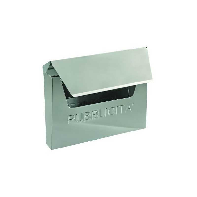 Cestino per Pubblicita' Blinky City Inox Basculante 35X9X27,5H