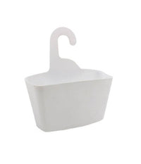 Cestino Porta Oggetti Appendere Organizer Rettangolare Impermeabile Bianco 69785         