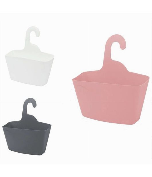 Cestino Porta Oggetti Con Gancio Appendere Doccia Bagno Casa Vari Colori 79459         