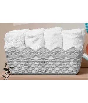 Cestino Porta Tutto Oggetti Plastica Rettangolare 29.8x19.8x9.6cm Multiuso 79472         