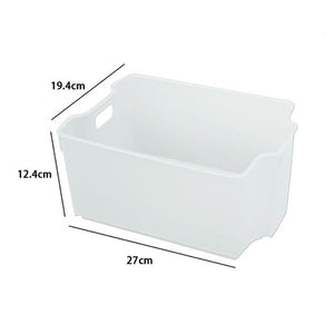 Trade Shop - Cestino Porta Tutto Scatola Portaoggetti Contenitore Con Manici 27x19.4x12.4cm 79458         