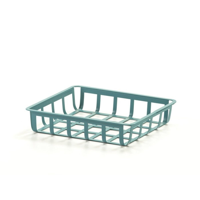 Cestino Portaoggetti  in metallo per organizzare e abbellire, Piccole, ZESTA