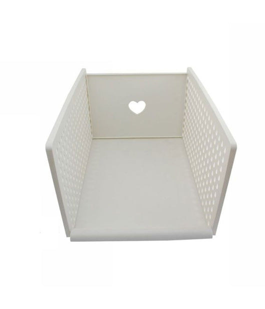 Cestino Portaoggetti Organizer Rettangolare Cesto Portatutto Scatola 34x46x25.5         