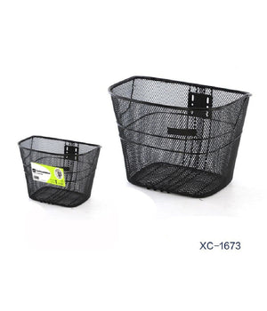 Cestino Portaoggetti Pacchi Anteriore In Alluminio Manubrio Bicicletta Xc-1673         