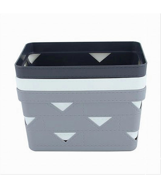 Cesto Cestino Portatutto Oggetti Organizzatore Rettangolare 21.6x14.8x12cm 10717         