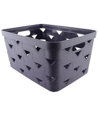 Cesto Cestino Portatutto Oggetti Organizzatore Rettangolare 34x24.6x17.8cm 10720         