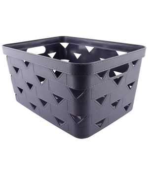 Cesto Cestino Portatutto Oggetti Organizzatore Rettangolare 34x24.6x17.8cm 10720         