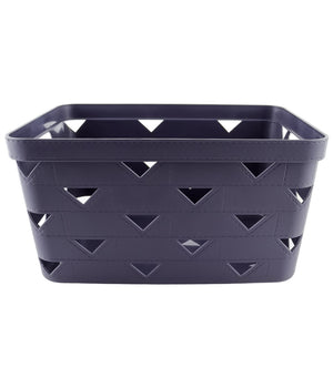 Cesto Cestino Portatutto Oggetti Organizzatore Rettangolare 34x24.6x17.8cm 10720         