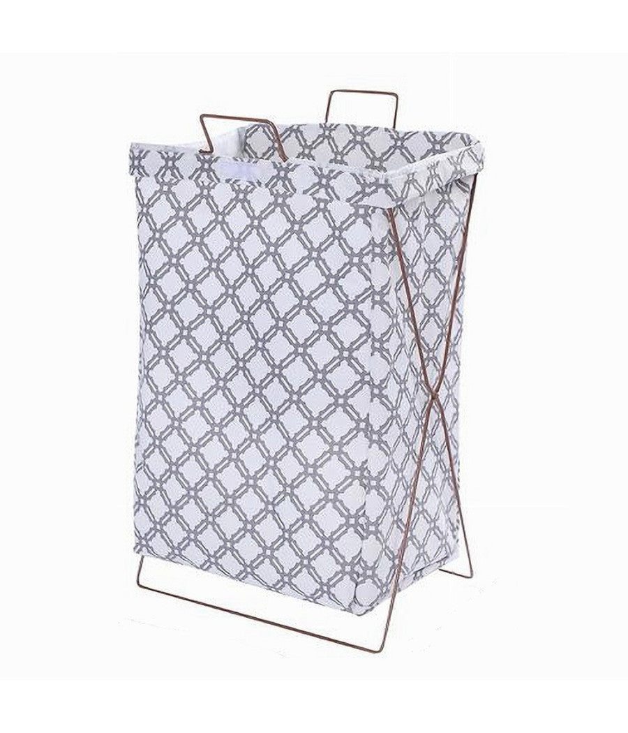 Cesto Contenitore Porta Biancheria Pieghevole Panni Sporchi Bagno 79214         