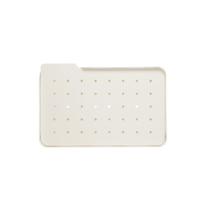 Cesto porta biancheria LUCCA con ruote – 60 L, 2 scomparti, chiusura soft, struttura metallica bianca