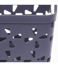 Cesto Porta Oggetti Cestino Porta Tutto Con Maniglie 26x17x17 Cm Assortiti 10725         