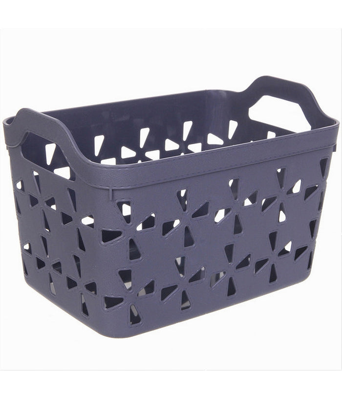 Cesto Porta Oggetti Cestino Porta Tutto Con Maniglie 31x21x21 Cm Assortiti 10726         