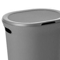 Cesto portabiancheria grigio antracite capacità 40 lt