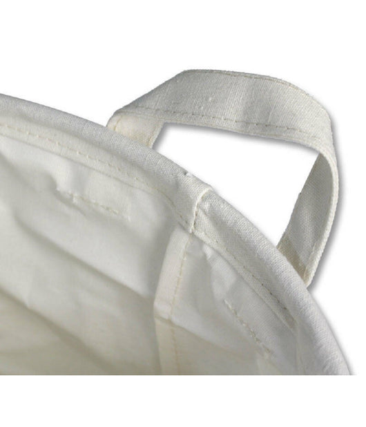 Cesto Portabiancheria Manici Sacca Panni Sporchi Biancheria Bagno 35x45cm 10008         