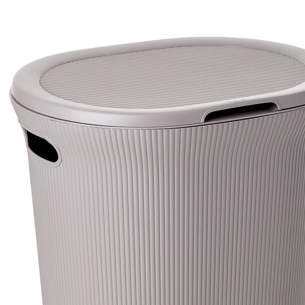 Cesto portabiancheria tortora capacità 40 lt