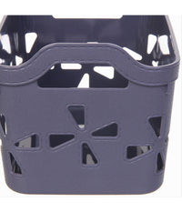 Cesto Portaoggetti Cestino Porta Tutto Con Maniglie 21x15x14cm Assortiti 10724         