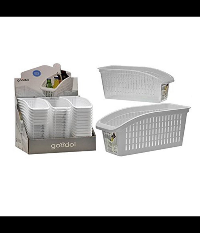 Cesto Portaposate Oggetti Bottiglie Barattoli Scola Posate Spugnette In Plastica         