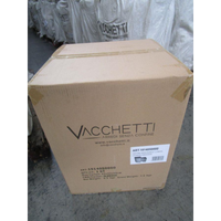 Cestone paper bianco 1-2 angol con fodera cm 40x40h53